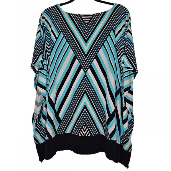 Michael Kors‎ Women's Plus Size Wing Sleeve Knit Top 2X - Picture 2 of 3